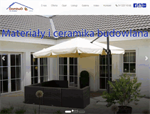 Tablet Screenshot of dombud-dd.pl